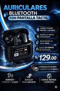 Auriculares Bluetooth con Pantalla Tactil